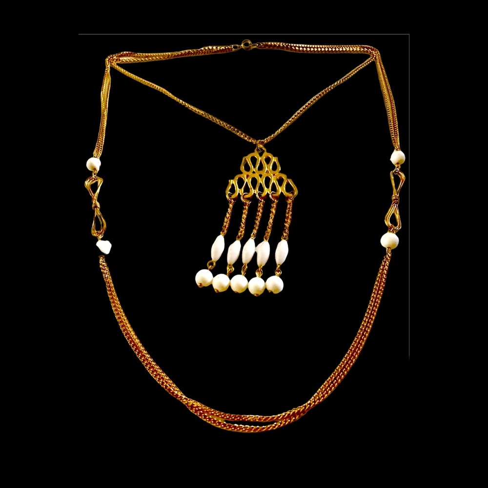 Vintage 1970’s Chic Dinner Party Hippie BoHo Festival Necklace